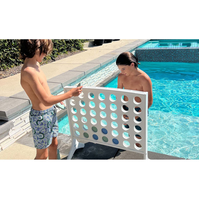 Ledge Lounger Four In A Row, Giant Outdoor Yard Game, Giant Four In A Row, Giant Connect 4, Outdoor Game