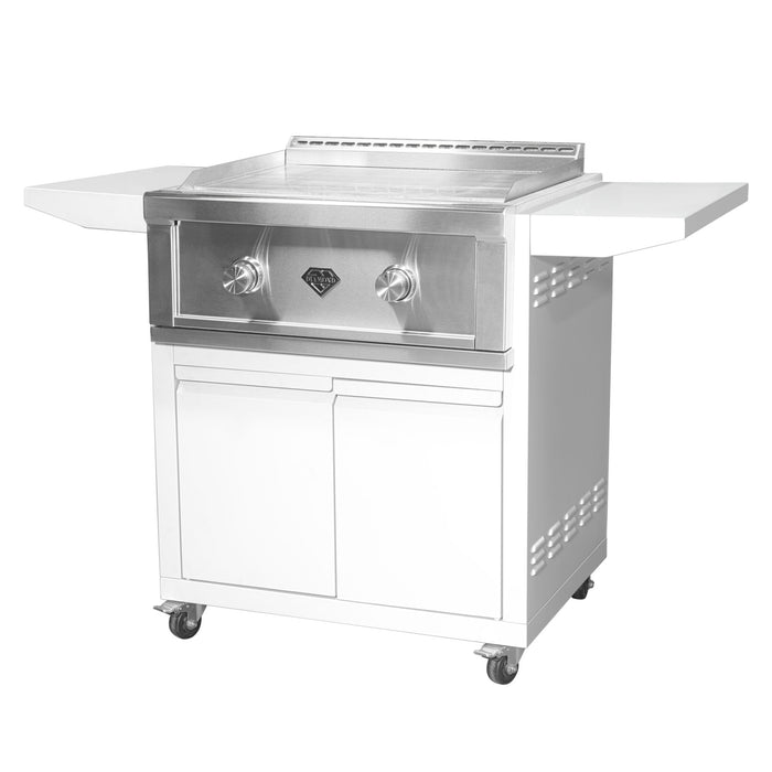 The Outdoor Plus Diamond Series Grill/Griddle Cart, Cart for Diamond Series Grill or Griddle, Diamond Grill/Griddle Accessory