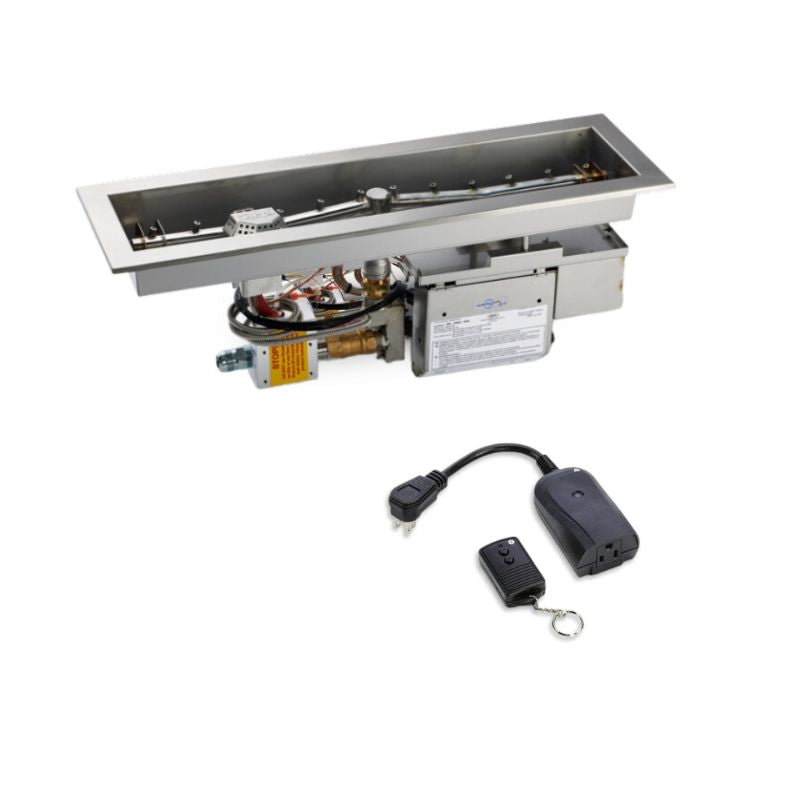HPC Fire Linear Trough Fire Pit Insert