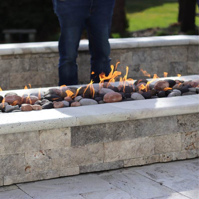 HPC Fire Linear Trough Fire Pit Insert