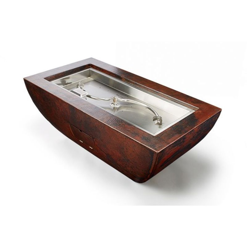 HPC Fire Phoenix S-Fire Hammered Copper Fire Bowl