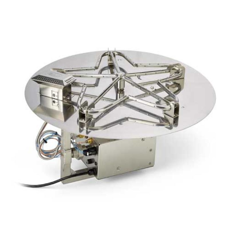 HPC Fire Round Flat Fire Pit Insert