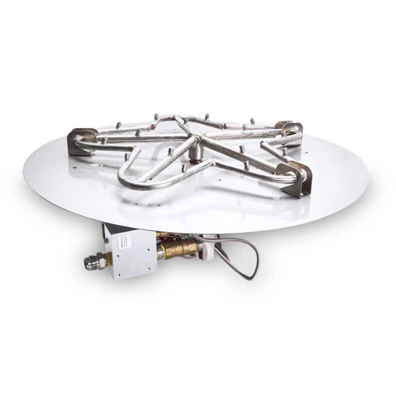 HPC Fire Round Flat Fire Pit Insert