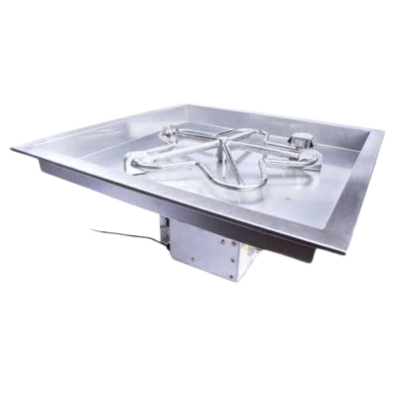 HPC Fire Square Pan Fire Pit Insert