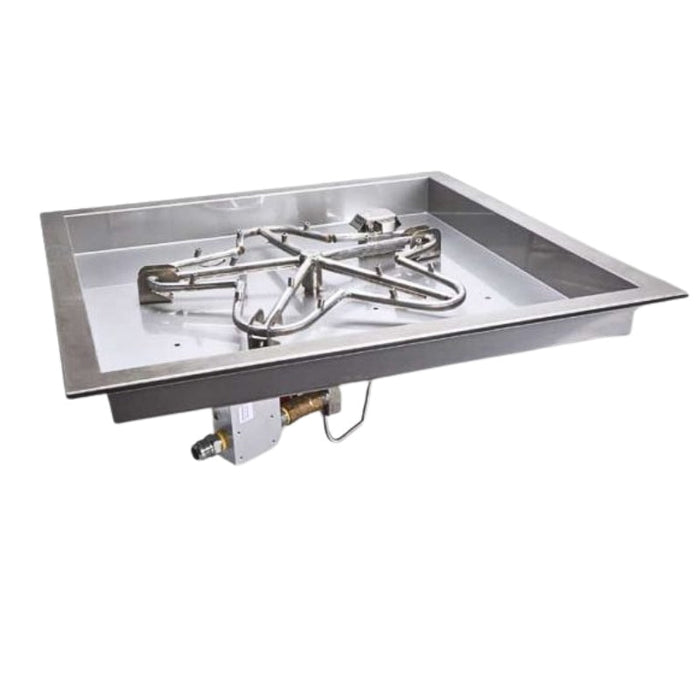 HPC Fire Square Pan Fire Pit Insert