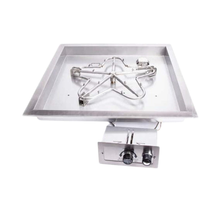 HPC Fire Square Pan Fire Pit Insert