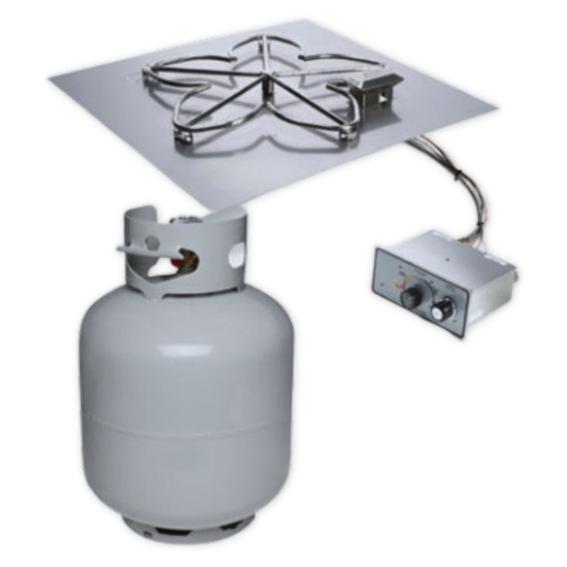 HPC Fire Square Flat Fire Pit Insert