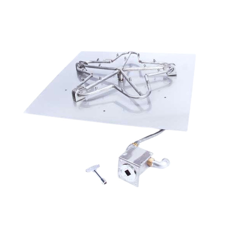 HPC Fire Square Flat Fire Pit Insert