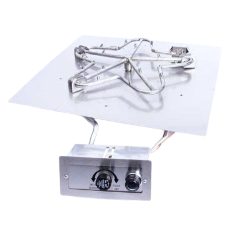 HPC Fire Square Flat Fire Pit Insert
