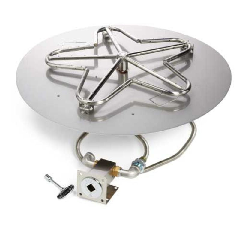 HPC Fire Round Flat Fire Pit Insert