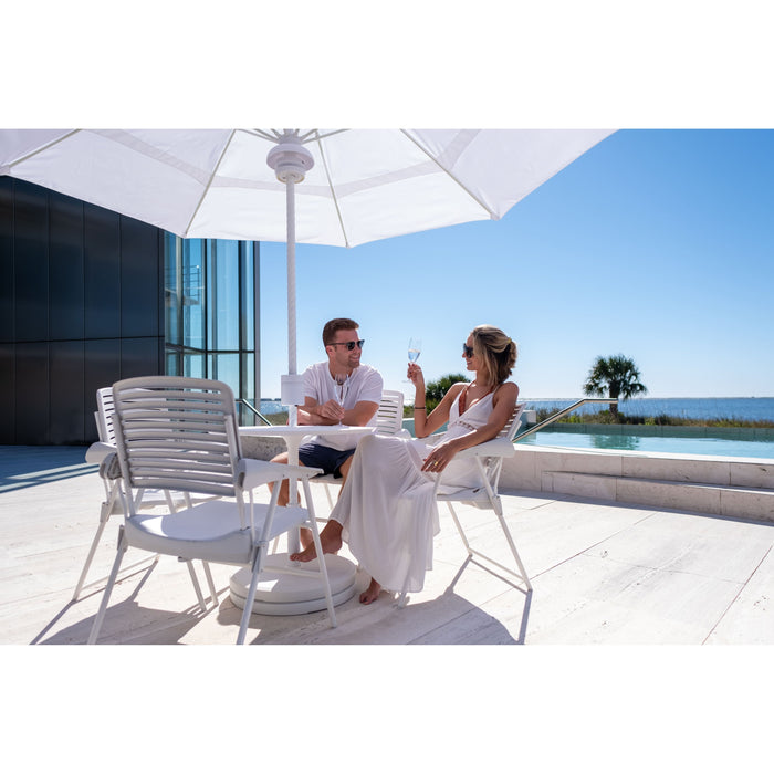 Current Luxury Helux™ Solar Motorized Market Umbrella