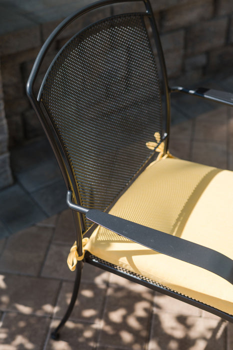 Henley 7-Piece Wrought Iron Mesh Dining Set