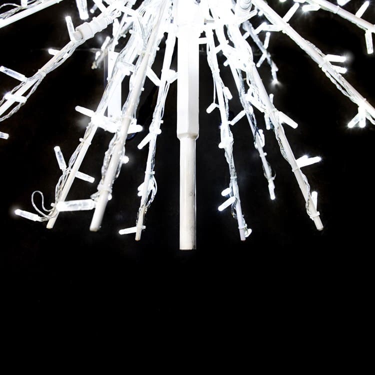 3' LED Icicle Burst Tree Topper