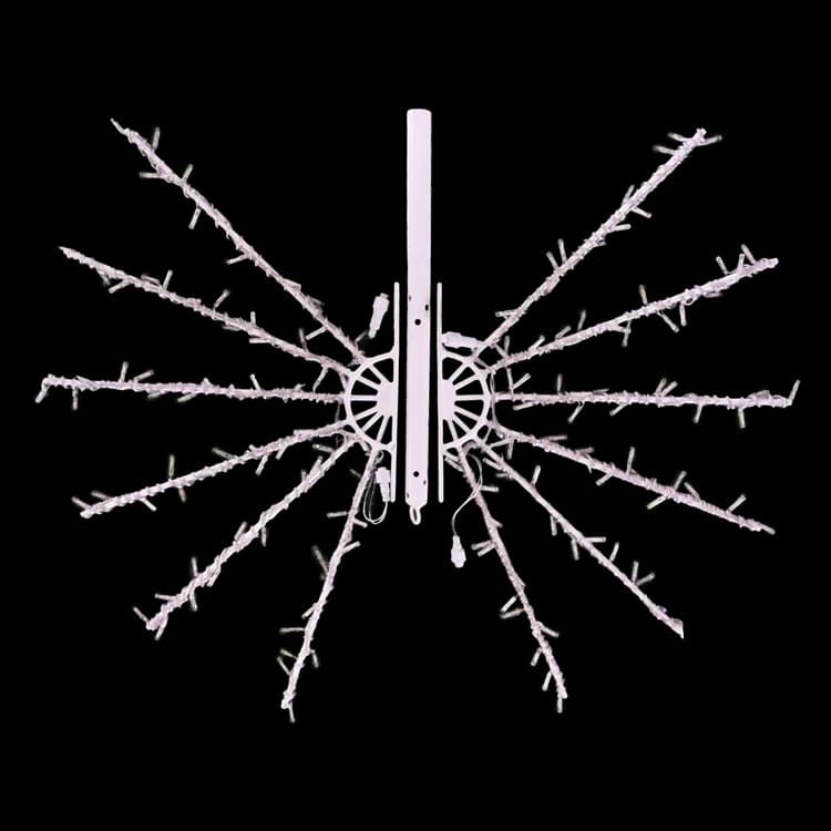 3' LED Icicle Burst Tree Topper