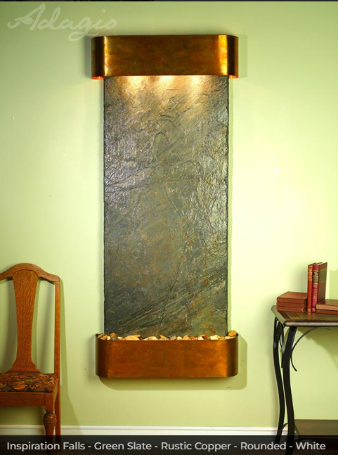 Adagio Water Features Inspiration Falls Wall Fountain