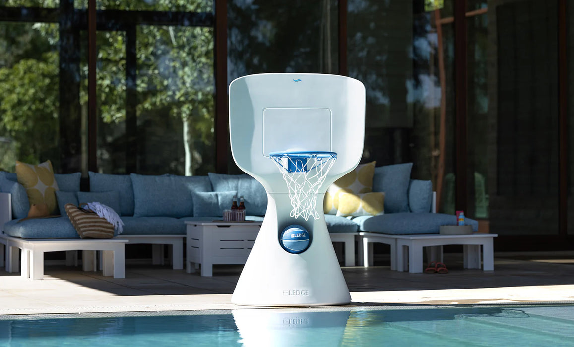 Ledge Lounger Hoopstr, Poolside Basketball Hoop, Poolside Game, In-Pool Basketball Goal, Swimming Pool Basketball Hoop