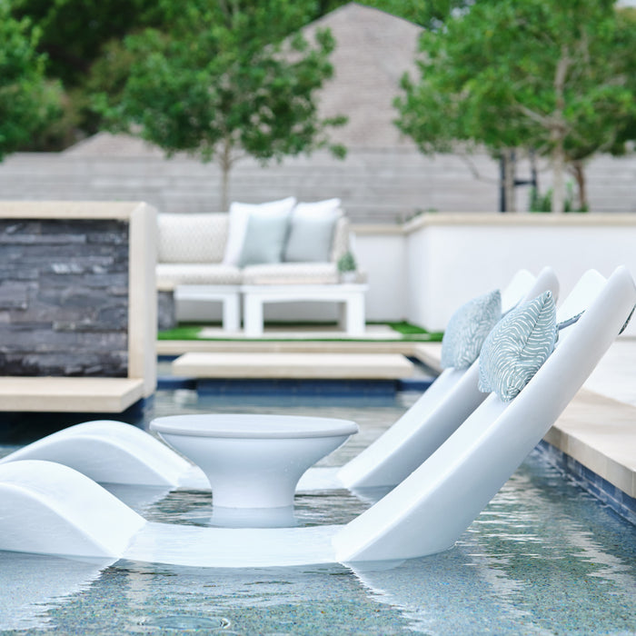 Ledge Lounger Autograph Chaise, In Pool Baja Shelf Luxury Lounge Chair, Luxury Tanning Ledge Chair, Chaise Lounger,