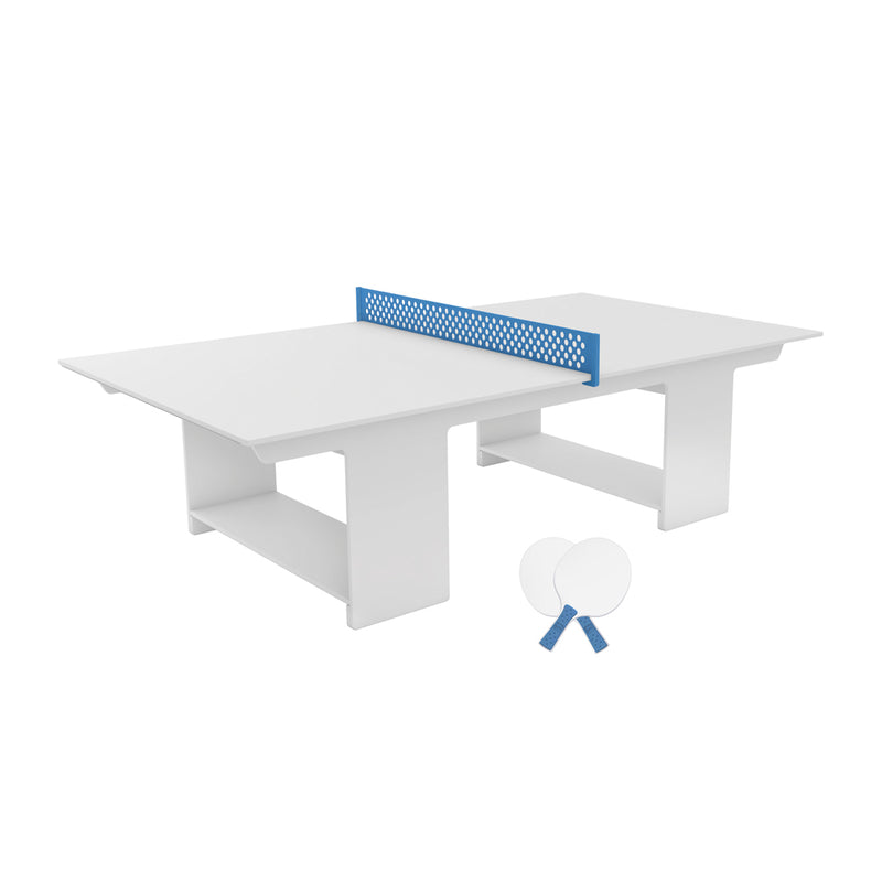 Ledge Lounger Outdoor Ping Pong Table Set