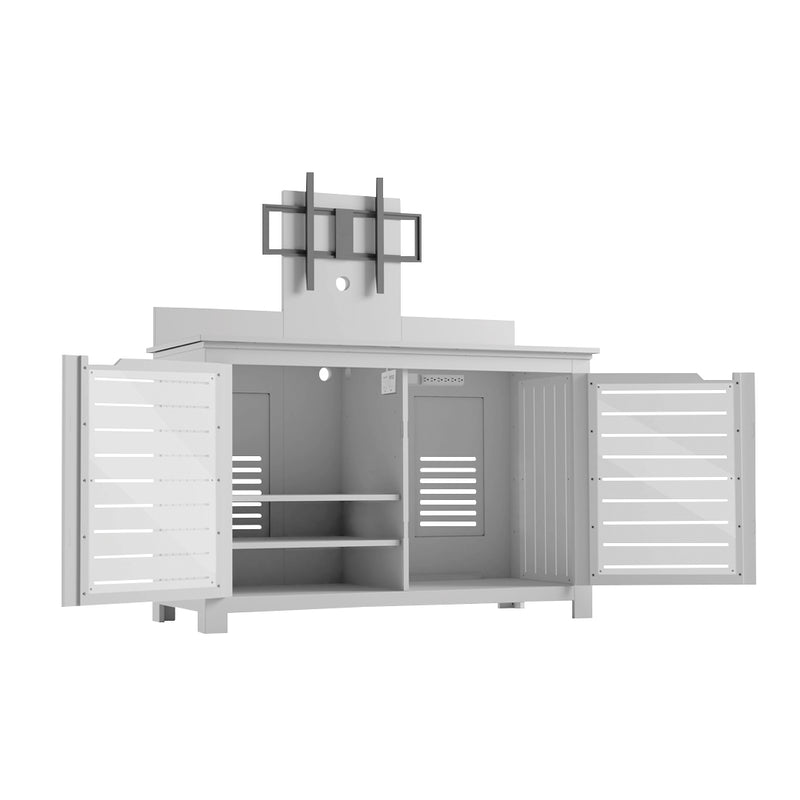 Ledge Lounger Mainstay Bar Credenza with Storage