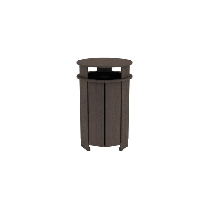 Ledge Lounger Mainstay Commercial Outdoor Trash Bin
