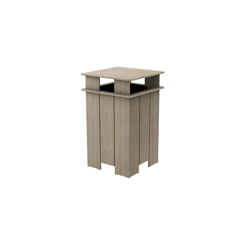 Ledge Lounger Mainstay Commercial Outdoor Trash Bin