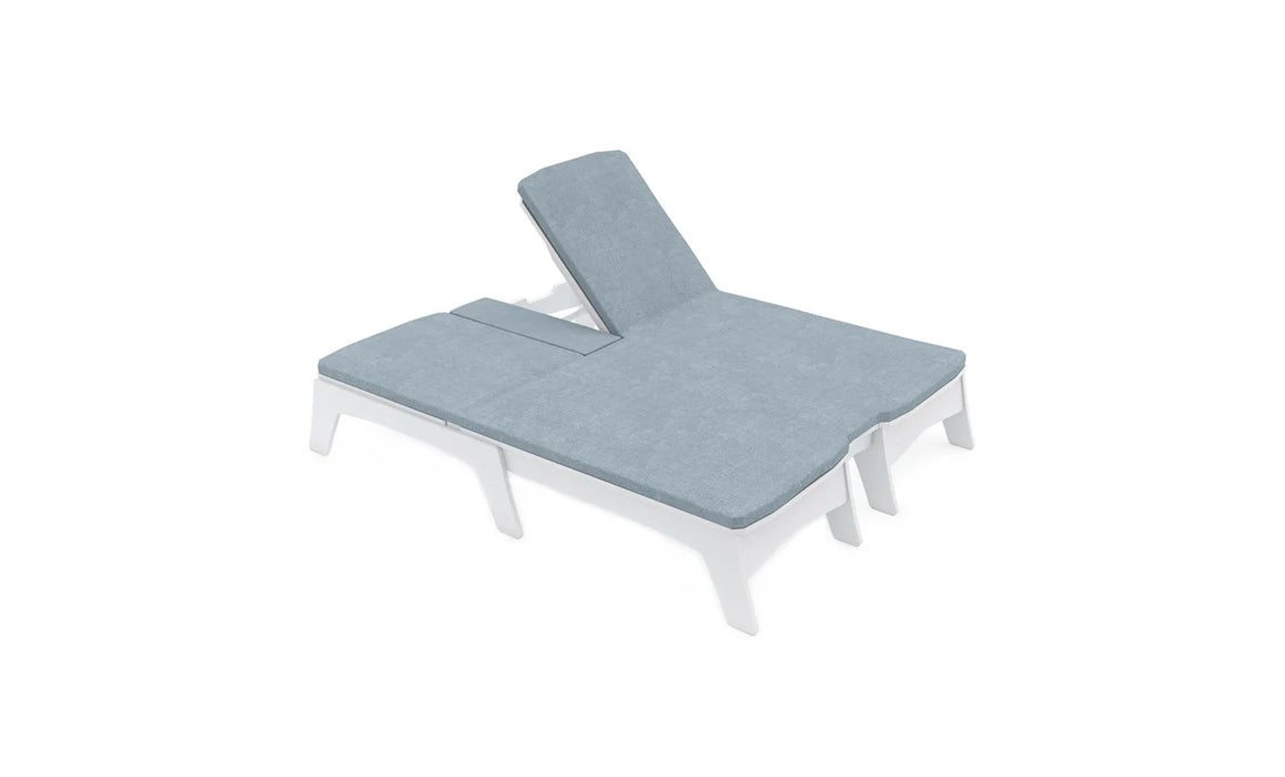 Ledge Lounger Mainstay Double Chaise, All-Weather Outdoor Lounger