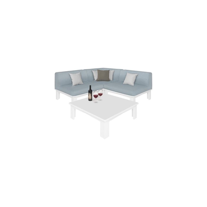 Ledge Lounger Mainstay Sectional 4 Piece Diamond