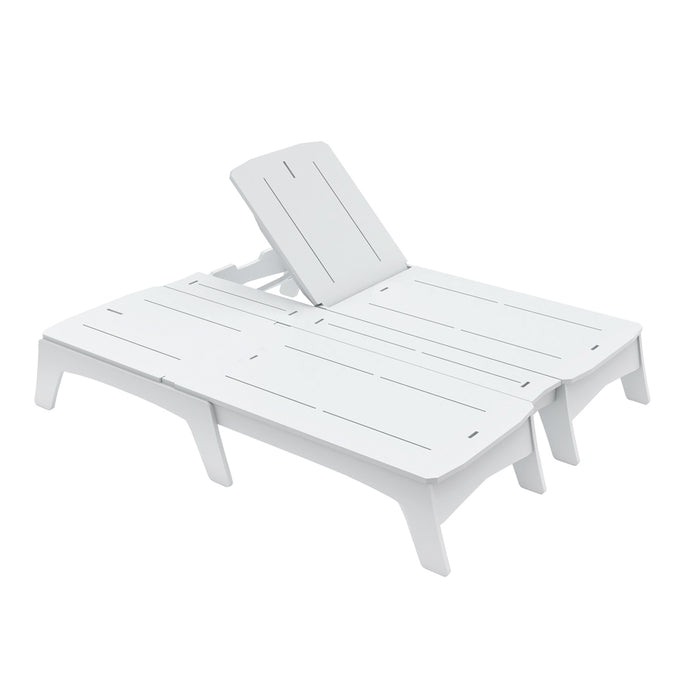 Ledge Lounger Mainstay Double Chaise, All-Weather Outdoor Lounger