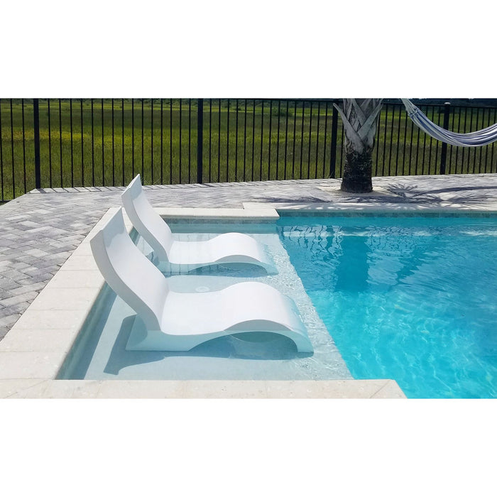 Ledge Lounger Signature Chair, Luxury Lounge Chair, Tanning Ledge Chair, In-Pool Chair