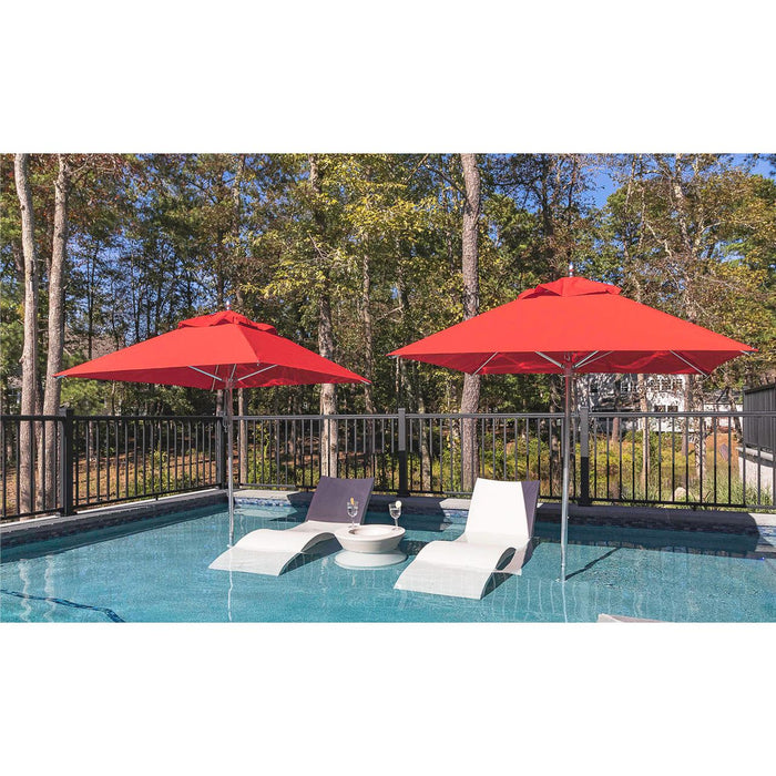 Ledge Lounger Premier Aluminum Umbrella - 11' Octagon Pulley