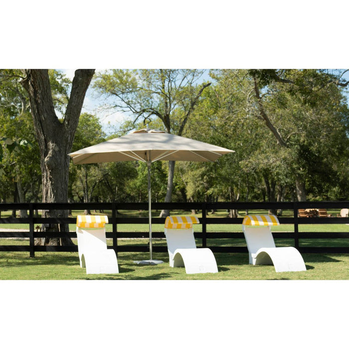 Ledge Lounger Premier Aluminum Umbrella - 13' Octagon Pulley