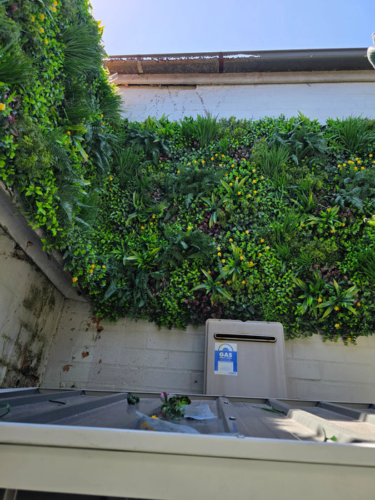 Luxury Country Fern Artificial Vertical Garden 40" x 40" 11SQ FT Commercial Grade UV Resistant