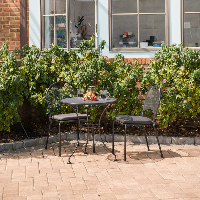 24-inch Round Mesh Top Table