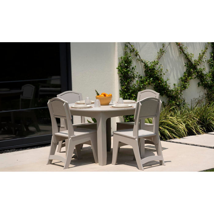 Ledge Lounger Mainstay Round Dining Table