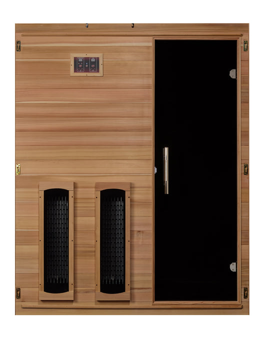 ***New 2024 Model***  S-Line MX-S306-01 Maxxus Full Spectrum Infrared Sauna - Pacific Cedar