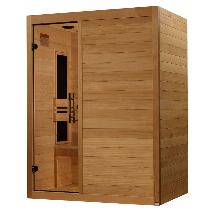 ***New 2024 Model***  S-Line MX-S306-01 Maxxus Ultra Low EMF FAR Infrared Sauna Canadian Hemlock