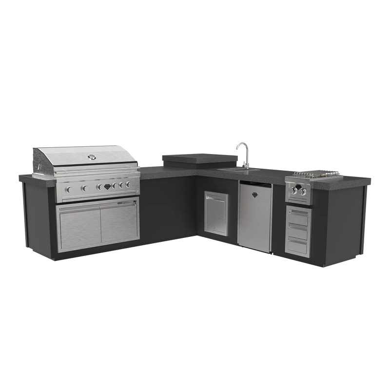 The Outdoor Plus Maestro 112L B Complete Kitchen Island