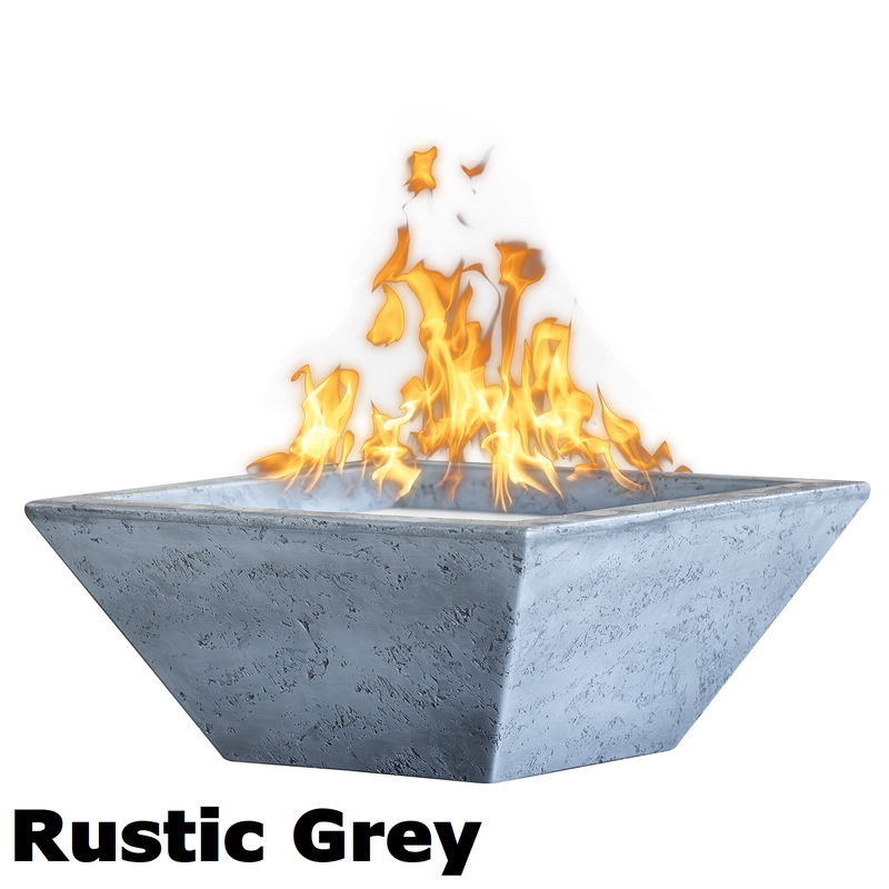 The Outdoor Plus Maya Fire Bowl - GFRC Concrete
