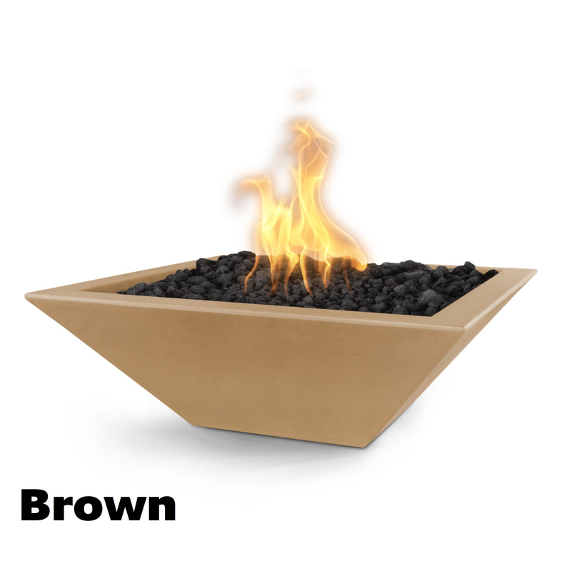 The Outdoor Plus Maya Fire Bowl - GFRC Concrete
