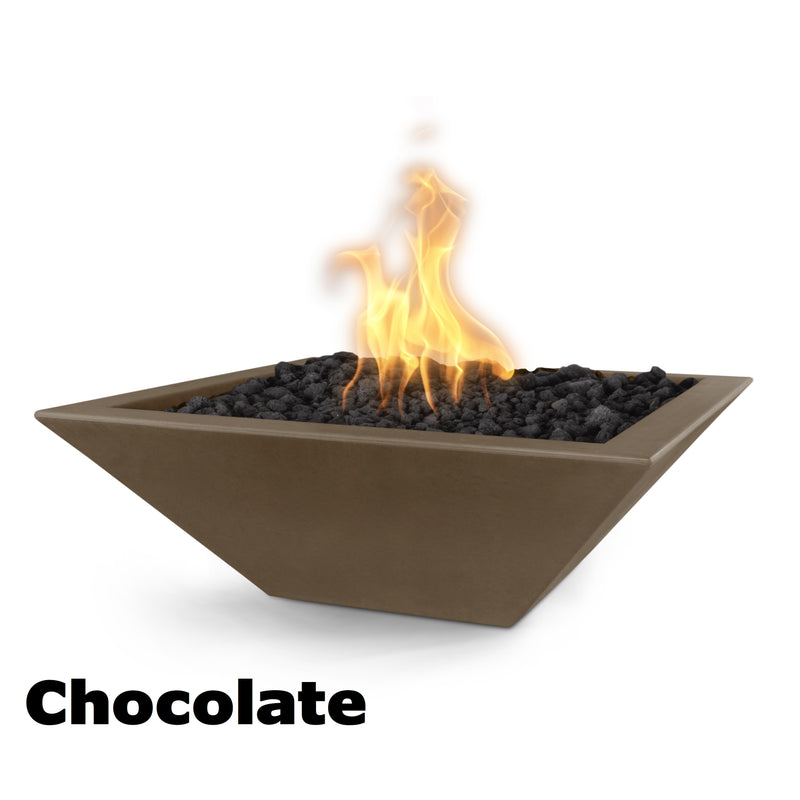 The Outdoor Plus Maya Fire Bowl - GFRC Concrete
