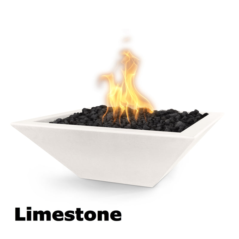 The Outdoor Plus Maya Fire Bowl - GFRC Concrete