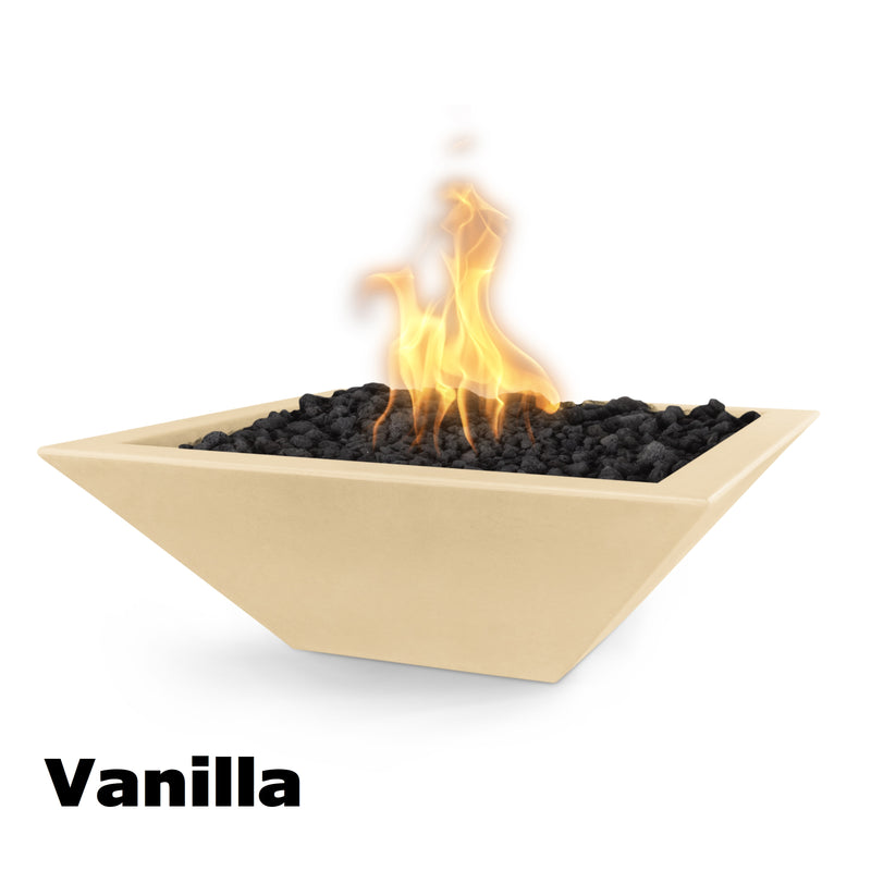 The Outdoor Plus Maya Fire Bowl - GFRC Concrete