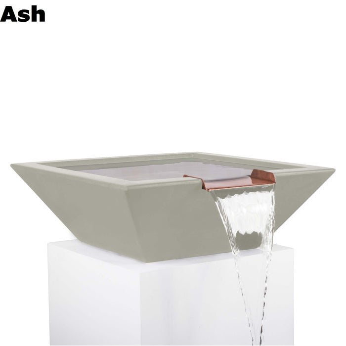 The Outdoor Plus Maya Water Bowl - GFRC Concrete