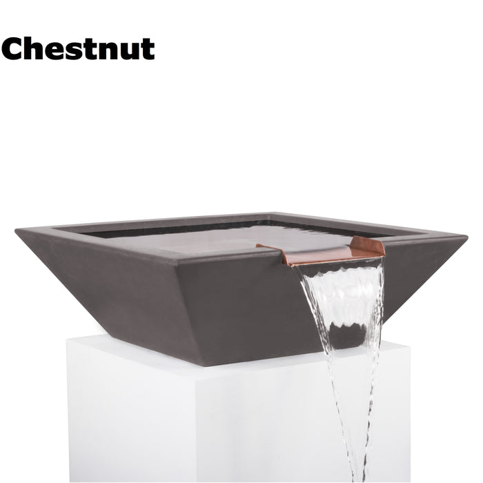 The Outdoor Plus Maya Water Bowl - GFRC Concrete