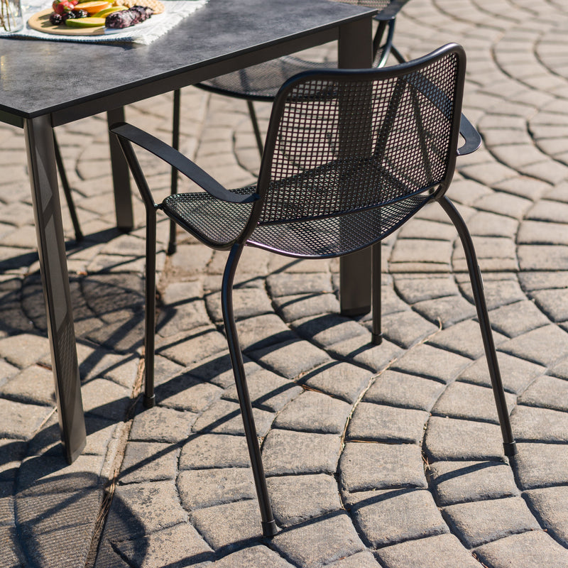 Metro Stacking Arm Chair - Set of 4