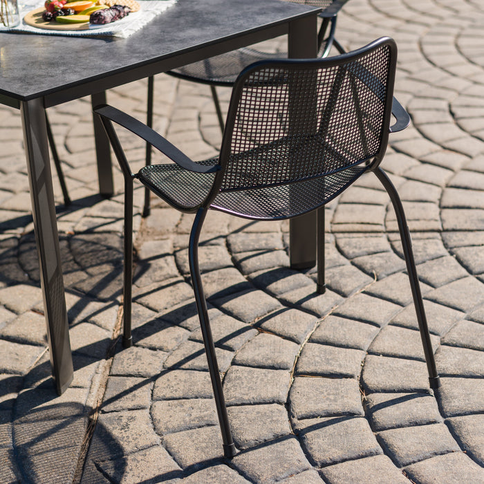 Metro Stacking Arm Chair - Set of 6