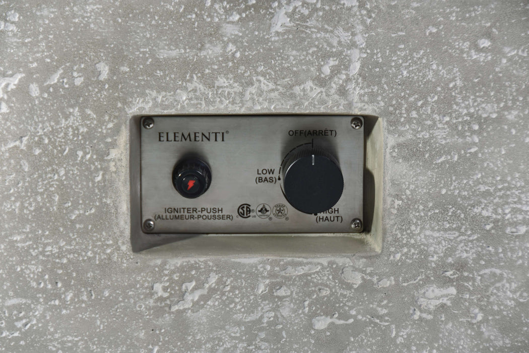 Elementi Manhattan Fire Table