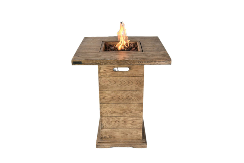 Elementi Rova Bar Height Fire Table