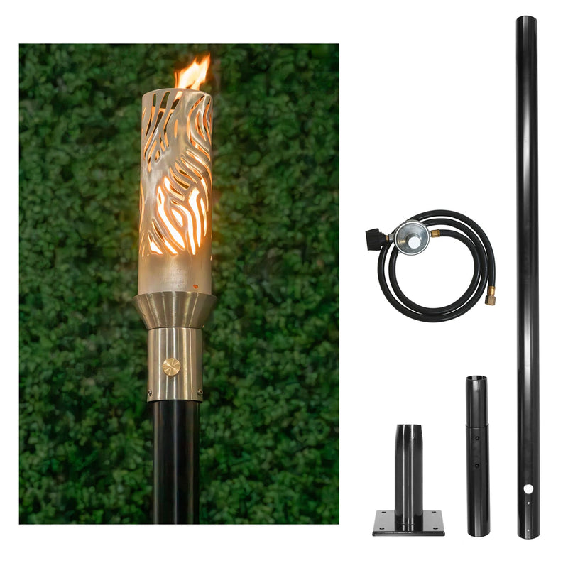 The Outdoor Plus Tiki Torch & Post Kit - Hawi (OPT-TPK20)