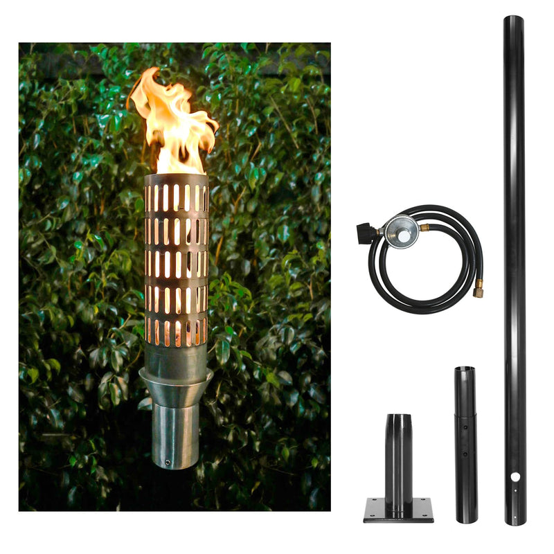 The Outdoor Plus Tiki Torch & Post Kit - Vent (OPT-TPK4)